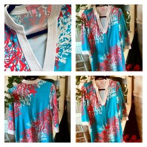 Lilly Pulitzer Tunic Dress Size Med